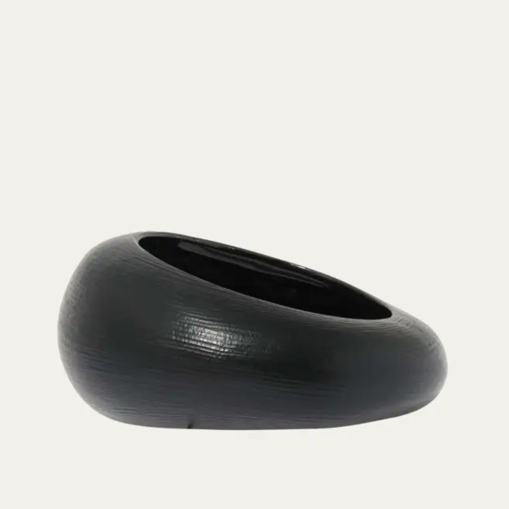 Nib ALEXIS BITTAR
Puffy Lucite Tapered Bangle Bracelet.  Only Fair offers.